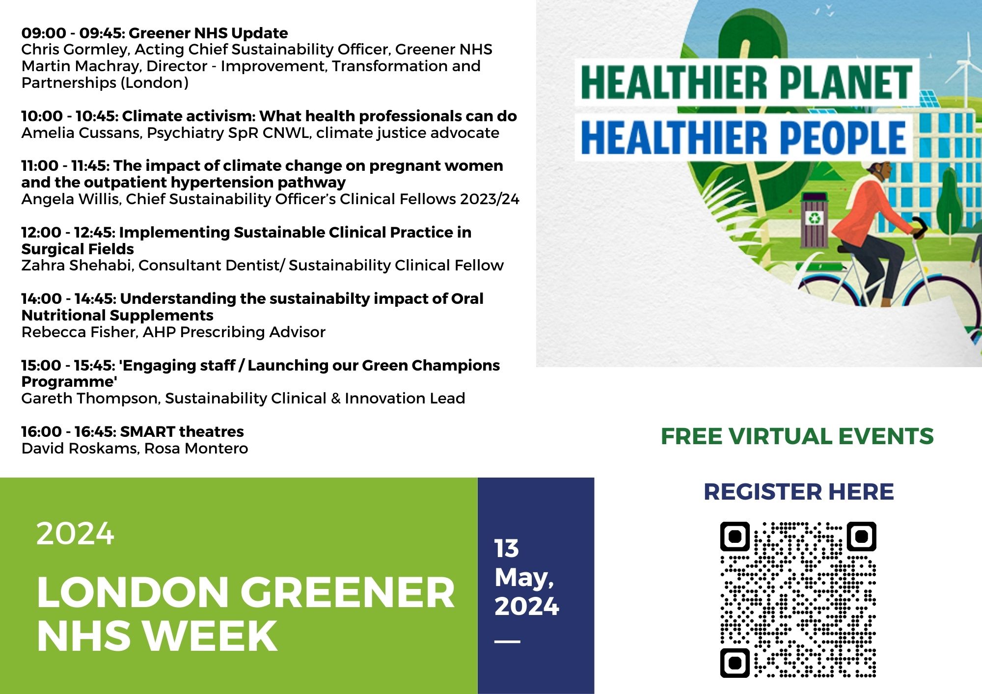 London Green Week Event - Monday 13 May 2024