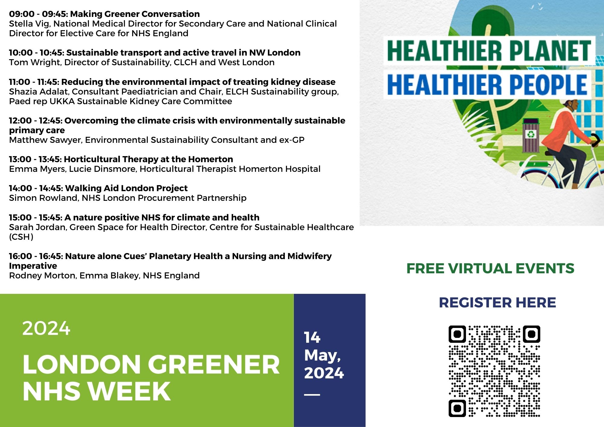 London Green Week Event - Tuesday 14 May 2024