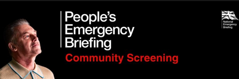 Whittington Health Library screening of The People’s Emergency Briefing