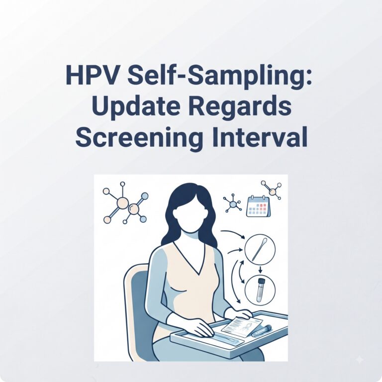 HPV self sampling: update regarding screening interval