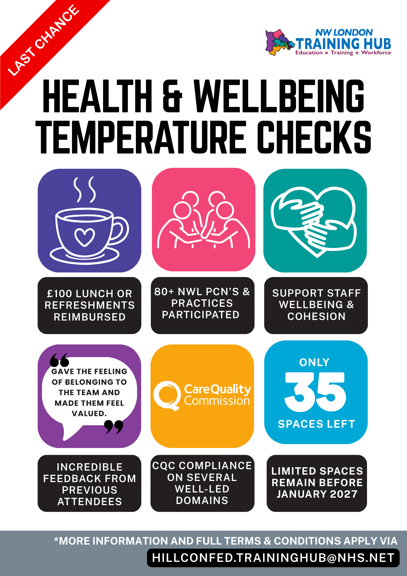Health &  Wellbeing Temperature Checks