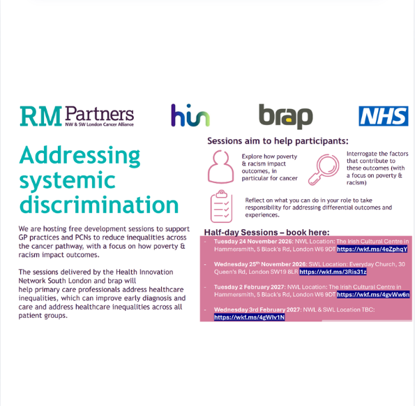 NWL Primary Care Training: Addressing Systemic Discrimination